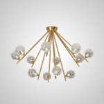 Потолочная люстра INGELA CH L12 Brass ImperiumLoft 206131-23