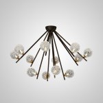 Потолочная люстра INGELA CH L12 Black ImperiumLoft 206133-23