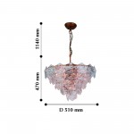 Люстра подвесная Favourite 2064-7P Puzzle