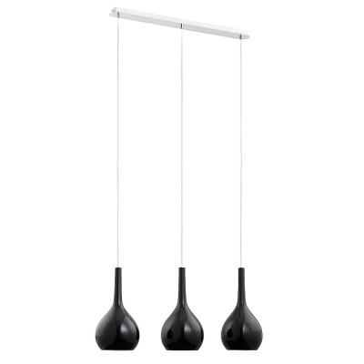 Светильник подвесной на 3 лампы Alfa VETRO BLACK 20643 Светильник подвесной на 3 лампы Alfa VETRO BLACK 20643