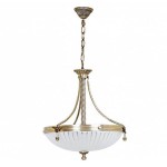 Подвесной светильник КРИСТАЛЛ на цепи антик (5*Е27) D=52,H=105cm Kink light 2067 BT ANTIK