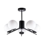 Люстра современная Экономсвет 20682/5BK WT