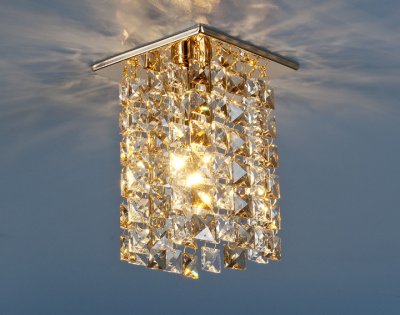 Светильник Elektrostandard 207 золото/тонированный/прозрачный Strotskis