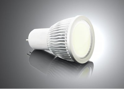 Лампа Ambrella светодиодная, цоколь GU5,3 6W 220V, свет белый 207053