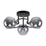 Люстра современная Экономсвет 20715/3CR+BK GR