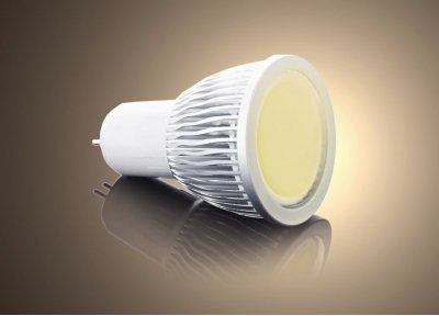 Лампа Ambrella светодиодная, цоколь GU5,3 6W 220V, свет теплый 207153