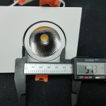 Встраиваемый двойной светодиодный светильник Simple Story 2076-LED24DLW