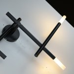 Настенное бра TRAVERSE WALL Black H83  ImperiumLoft 207742-26