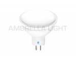 Лампа матовая Ambrella FLAT LED MR16-DD 8W GU5.3 3000K (75W) 175-250V BULBING