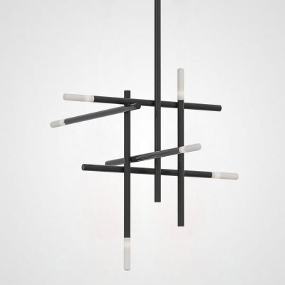 Подвесная люстра TRAVERSE H90 Black ImperiumLoft 207812-26