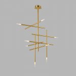 Подвесная люстра TRAVERSE H105 Gold ImperiumLoft 207813-26