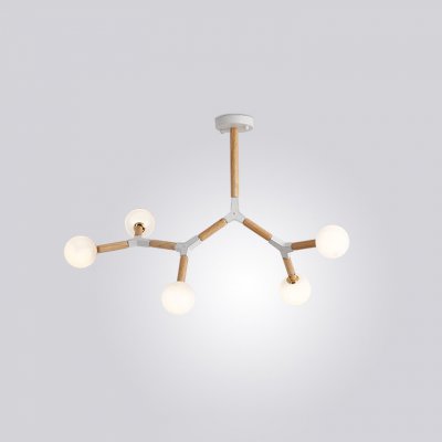 Подвесная люстра FORMULA 5 lamps ImperiumLoft 207821-26