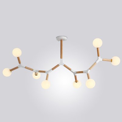 Подвесная люстра FORMULA 8 lamps ImperiumLoft 207822-26