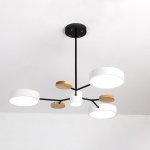 Люстра на штанге MEADE 4 lamps White ImperiumLoft 207854-26