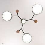 Люстра на штанге MEADE 4 lamps Green ImperiumLoft 207855-26