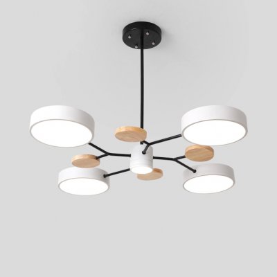 Люстра на штанге MEADE 5 lamps White ImperiumLoft 207858-26