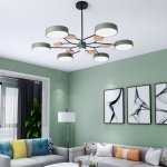 Люстра на штанге MEADE 6 lamps White ImperiumLoft 207860-26
