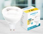 Лампа матовая Ambrella LED MR16-PR 7W GU10 3000K (60W) 175-250V BULBING
