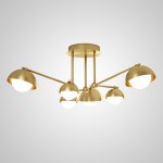 Потолочная люстра FABIANA L6 Brass ImperiumLoft 207880-23