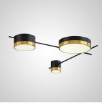Потолочная люстра CHUTE A Black Gold ImperiumLoft 207920-23