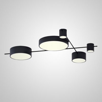 Потолочная люстра CHUTE B Black ImperiumLoft 207922-23