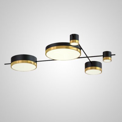 Потолочная люстра CHUTE С Black Gold ImperiumLoft 207928-23 Потолочная люстра CHUTE С Black Gold ImperiumLoft 207928-23