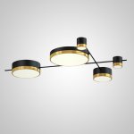 Потолочная люстра CHUTE С Black Gold ImperiumLoft 207928-23
