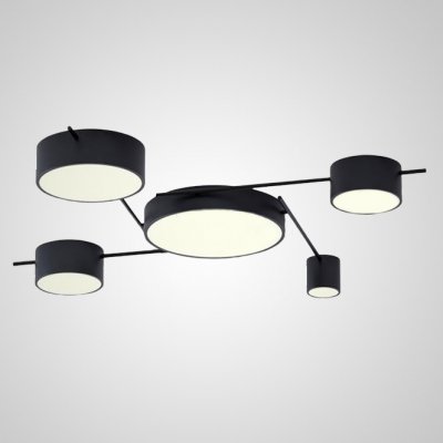 Потолочная люстра CHUTE D Black ImperiumLoft 207930-23 Потолочная люстра CHUTE D Black ImperiumLoft 207930-23