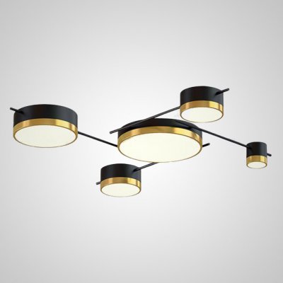 Потолочная люстра CHUTE D Black Gold ImperiumLoft 207933-23 Потолочная люстра CHUTE D Black Gold ImperiumLoft 207933-23