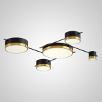 Потолочная люстра CHUTE D Black Gold ImperiumLoft 207933-23