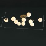 Потолочная люстра MARYON L10 ImperiumLoft 207942-23