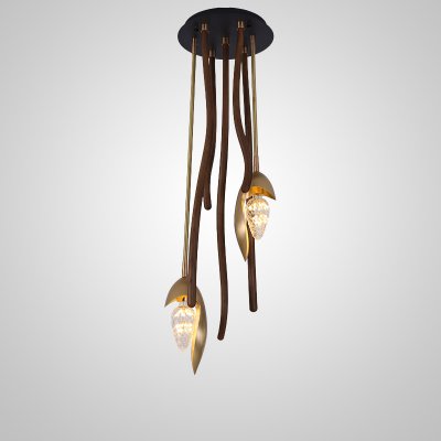 Потолочный светильник TUSKET MORE L2 Dark brown ImperiumLoft 207958-23