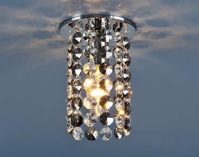 Светильник Elektrostandard 208 хром/дымчатый/прозрачный Strotskis