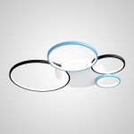 Потолочный светильник ALMA L120 Black Blue ImperiumLoft 208080-23