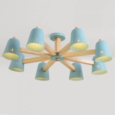 Люстра на штанге TRACERY 8 lamps ImperiumLoft 208100-26