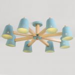 Люстра на штанге TRACERY 8 lamps ImperiumLoft 208100-26