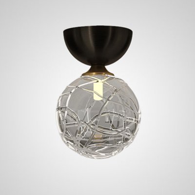 Потолочный светильник INGELA A D12 Black ImperiumLoft 208127-23