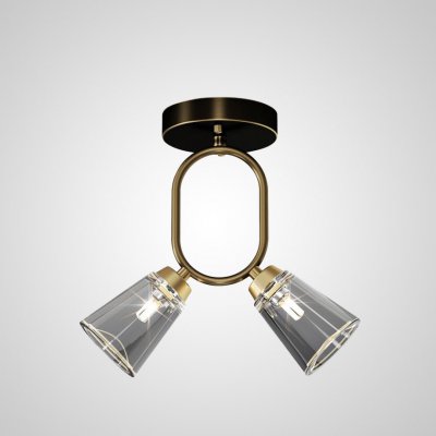 Потолочный светильник ADRIELL CH Brass Black ImperiumLoft 208131-23