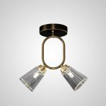 Потолочный светильник ADRIELL CH Brass Black ImperiumLoft 208131-23