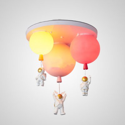 Потолочный светильник MERCURY MORE L3 Yellow Light Pink Pink ImperiumLoft 208173-23