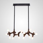 Потолочный светильник SANTANA L18 Dark brown ImperiumLoft 208202-23