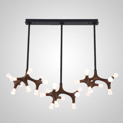 Потолочный светильник SANTANA L27 Dark brown ImperiumLoft 208203-23