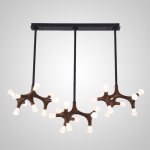 Потолочный светильник SANTANA L27 Dark brown ImperiumLoft 208203-23