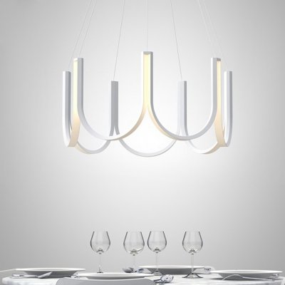 Подвесная люстра U-SERIES for Arpel D80 White ImperiumLoft 208230-26