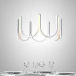 Подвесная люстра U-SERIES for Arpel D80 White ImperiumLoft 208230-26