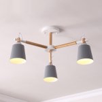 Люстра на штанге VARDA 3 lamps Grey ImperiumLoft 208259-26