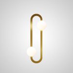 Настенный светильник DIKA L2 Brass ImperiumLoft 208279-23