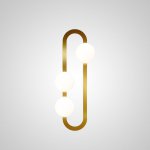 Настенный светильник DIKA L3 Brass ImperiumLoft 208282-23