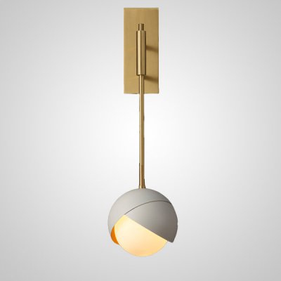Настенный светильник FLORIS WALL B Bronze White ImperiumLoft 208298-23