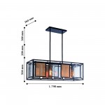 Люстра подвесная Favourite 2083-4P Dual